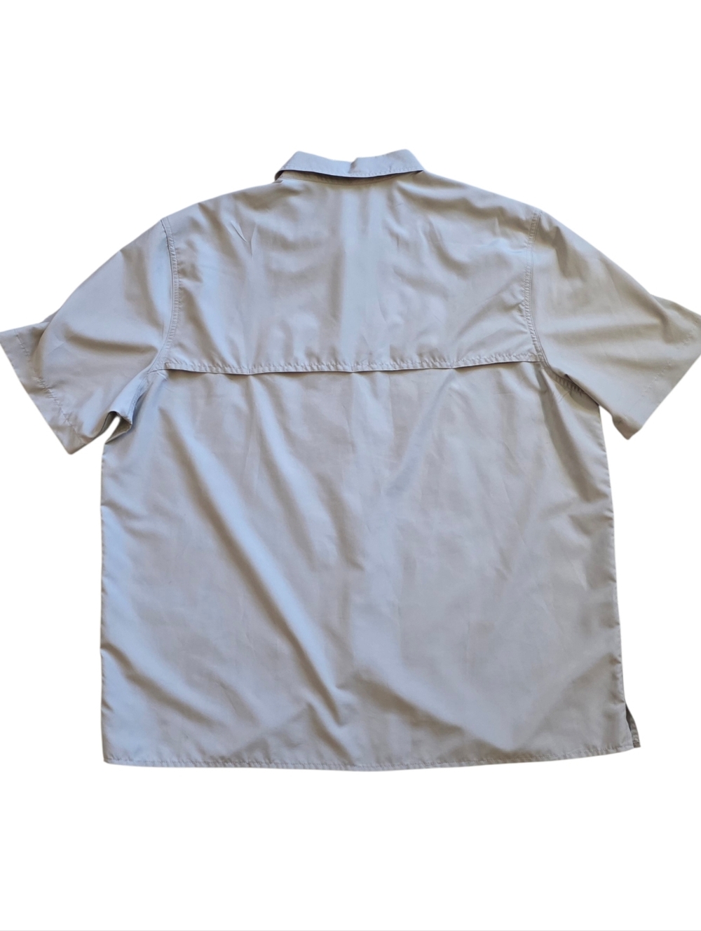 Eddie Bauer XL Woven Tech Performance Fishing Hiking Shirt Extra Large - Picture 4 of 6